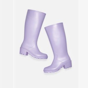 Rookie Tall Rain Boot Pastel Lilac size 11 new